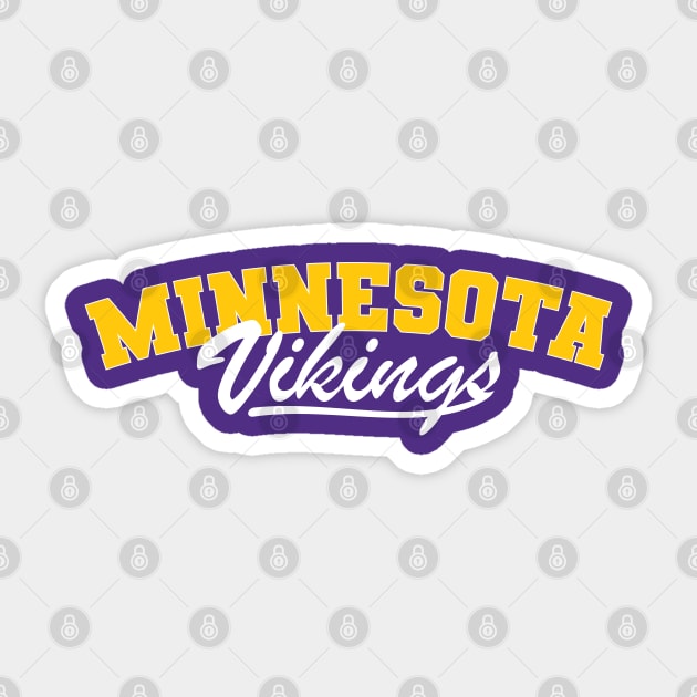 Minnesota Vikings Sticker by Nagorniak